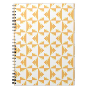 Pumpkin Pinwheels Spiral Notebook