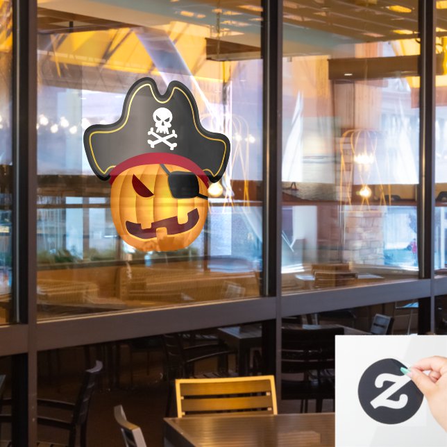 Pumpkin Pirate (Restaurant Window)
