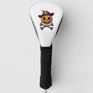Pumpkin Pirate � Halloween Skull Shirt Golf Head Cover