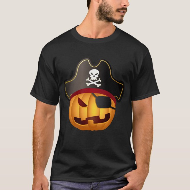 Pumpkin Pirate T-Shirt (Front)