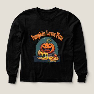 Pumpkin Pizza Party – Funny Halloween Food Design