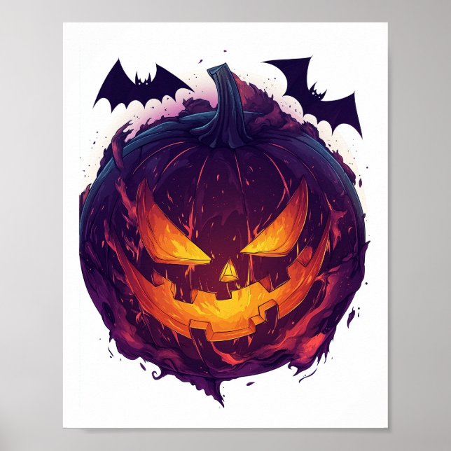  Pumpkin Planet Poster (Front)