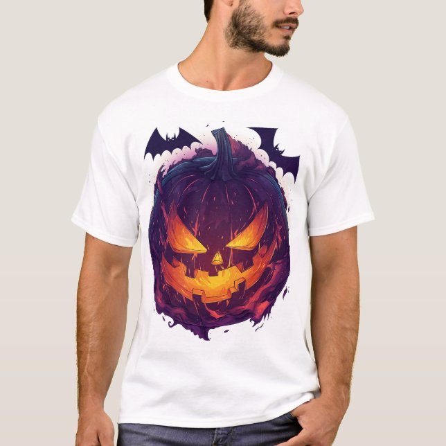  Pumpkin Planet T-Shirt (Front)