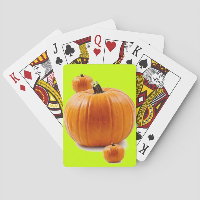 pumpkin playing cards (Back)