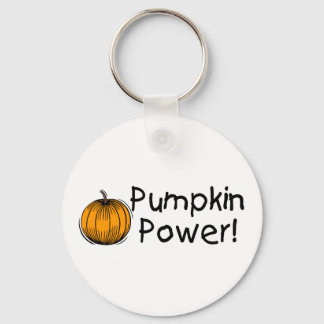 Pumpkin Power Key Ring
