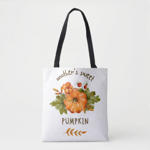 Pumpkin Print tote bag