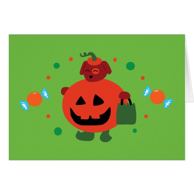 Pumpkin Puppy (Front Horizontal)