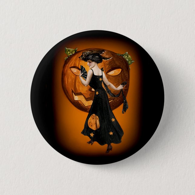 Pumpkin Queen - Button (Front)