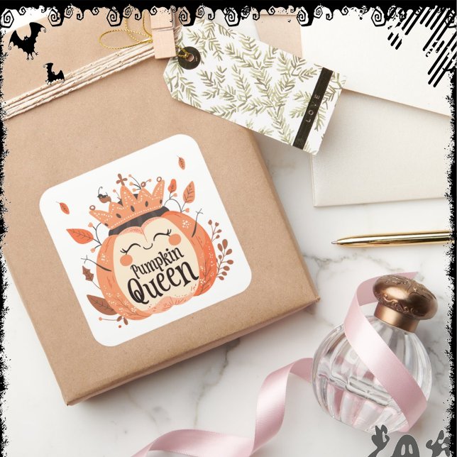 Pumpkin Queen | ExDesigner | Halloween Square Sticker (Creator Uploaded)