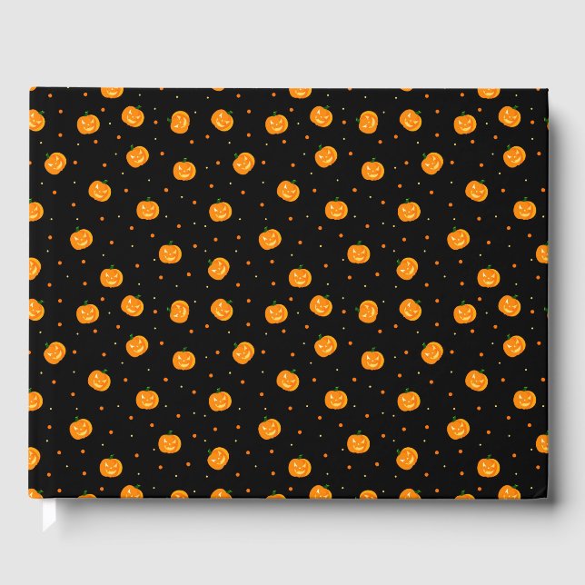 Pumpkin Rain Guestbook (Front)