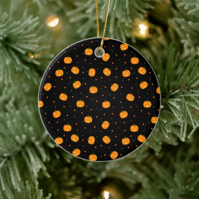 Pumpkin Rain Ornament (Tree)