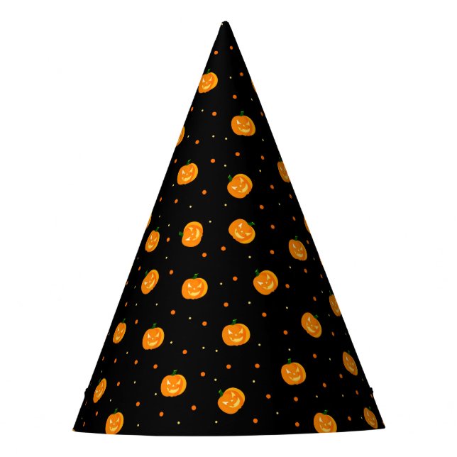 Pumpkin Rain Party Hat (Front)