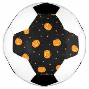 Pumpkin Rain Soccer Ball