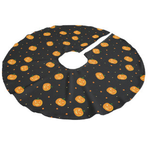 Pumpkin Rain Tree Skirt
