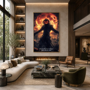 Pumpkin Reaper Awakens Halloween Poster