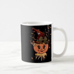 Pumpkin Reaper Head And Hat Fall Vintage Halloween Coffee Mug