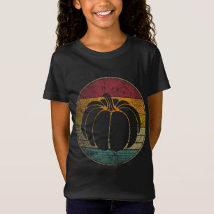 Pumpkin Retro Fruit Fall Autumn Halloween Pie Vint T-Shirt