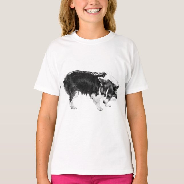 Pumpkin Row Sniff-Scout T-Shirt (Front)