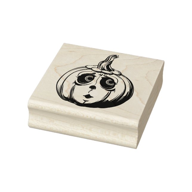Pumpkin Rubber Stamp (Stamp)