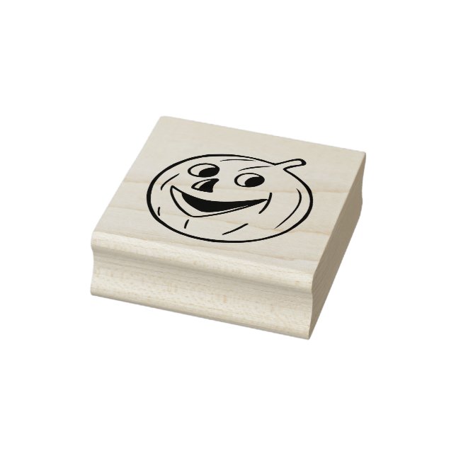 Pumpkin Rubber Stamp (Stamp)
