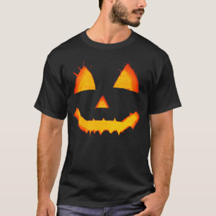 Pumpkin Scary Face Halloween Tshirt