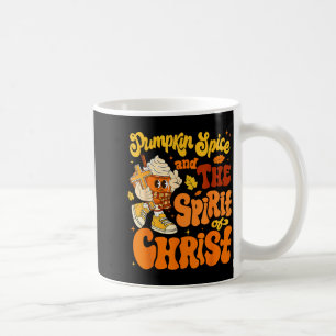 Pumpkin Sce And Jesus Christ Funny Fall Christian Coffee Mug