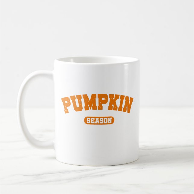 Pumpkin Season Coffee Mug (Left)