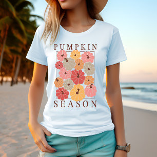 Pumpkin Season: Cozy Fall T-Shirt for Autumn