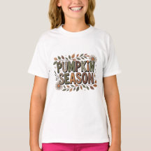 Pumpkin Season – Earthy Leaves T-shirt 