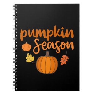 Pumpkin Season Fall Notebook