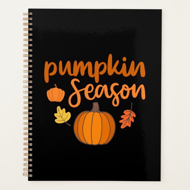  Pumpkin Season Fall Planner (Front)