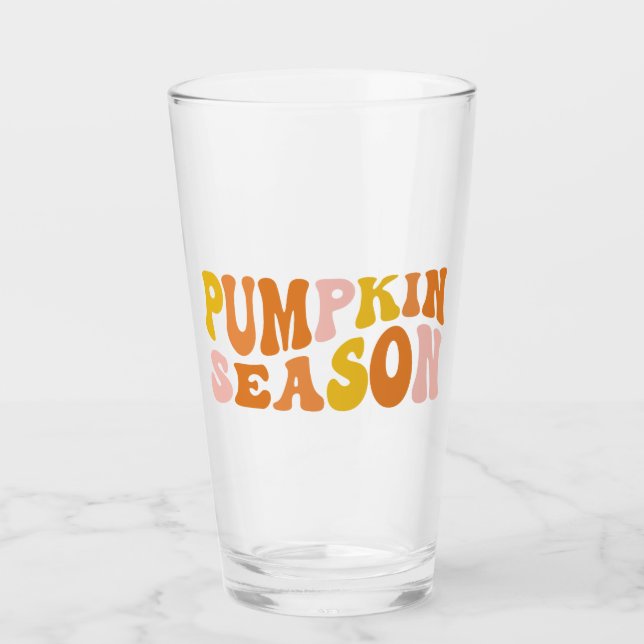 Pumpkin Season Glass (Front)