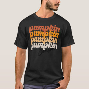 Pumpkin Season Halloween Vibes Halloween Party Hal T-Shirt