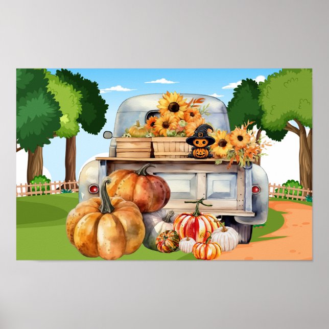 Pumpkin Season Poster (Front)