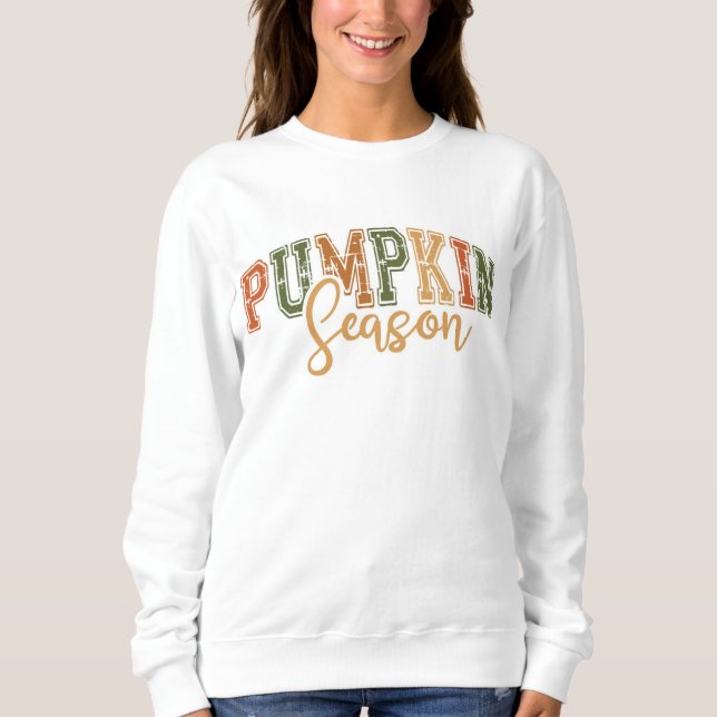Pumpkin Season Sweatshirt (Front)