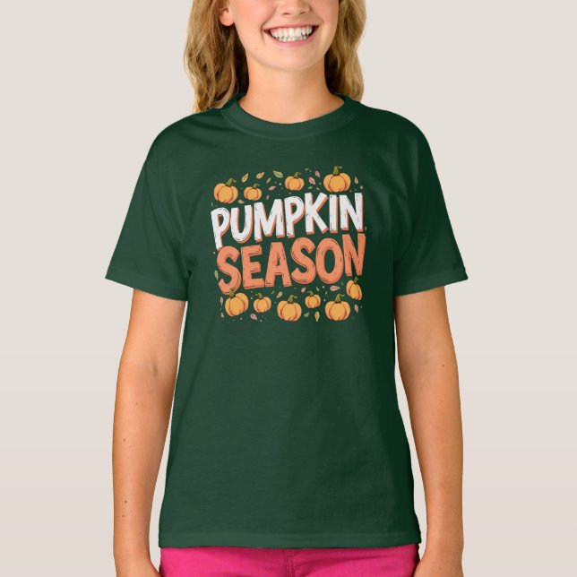 Pumpkin Season T-Shirt (Front)