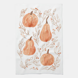 Pumpkin Season Tea Towel