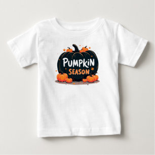 Pumpkin Season, Thanksgiving Day Baby T-Shirt