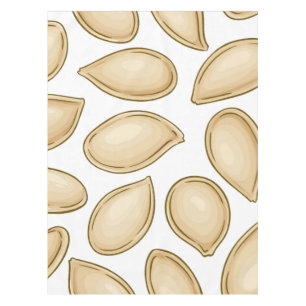 Pumpkin seeds pattern tablecloth