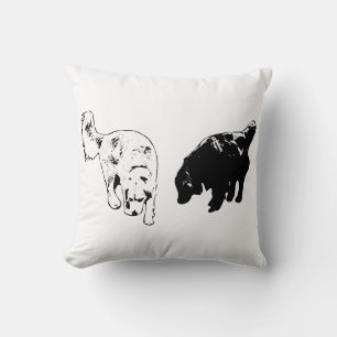 Pumpkin-Shadow Calm — Retriever Duo Cushion
