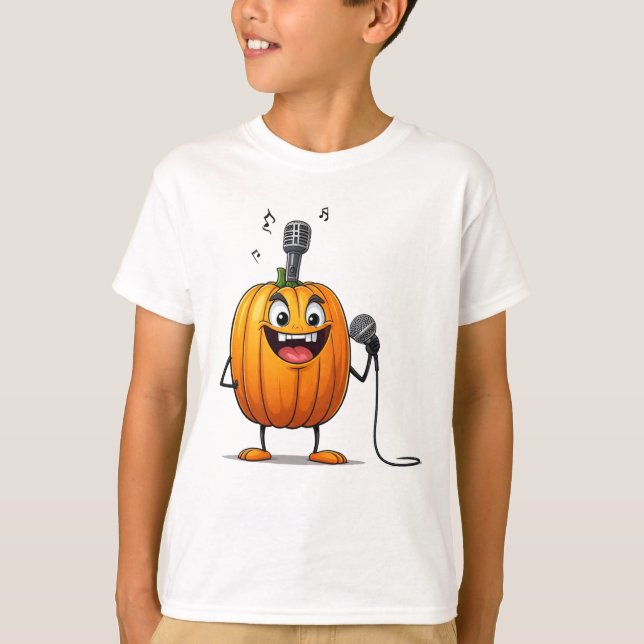 Pumpkin singer T-Shirt (Front)