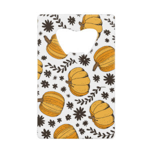Pumpkin sketches: hand-drawn seamless pattern.