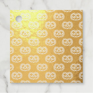 Pumpkin Skull Favour Tags