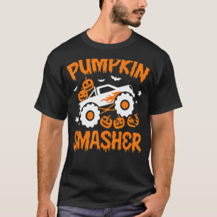 pumpkin smasher toddler Halloween for Monster Truc T-Shirt