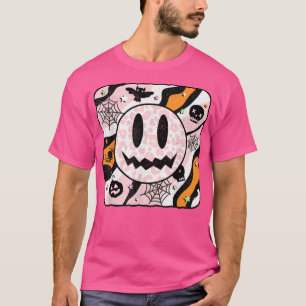 Pumpkin Smile Face Funny Halloween Costume T-Shirt