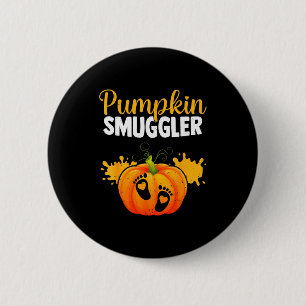 Pumpkin Smuggler Funny Expecting Parents Pregnancy 6 Cm Round Badge