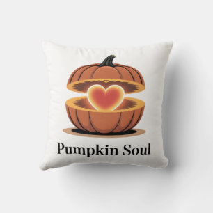 Pumpkin Soul Cozy Fall Pillow
