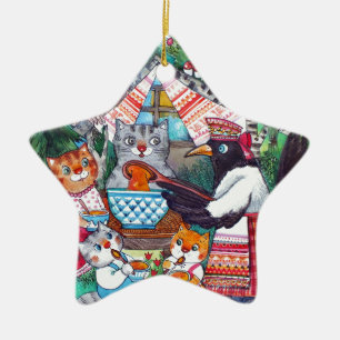 pumpkin soup ceramic tree decoration