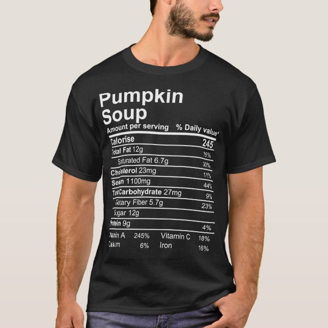 Pumpkin Soup T-Shirt (Front)