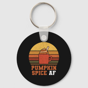 Pumpkin Spice Af - Fall  Key Ring